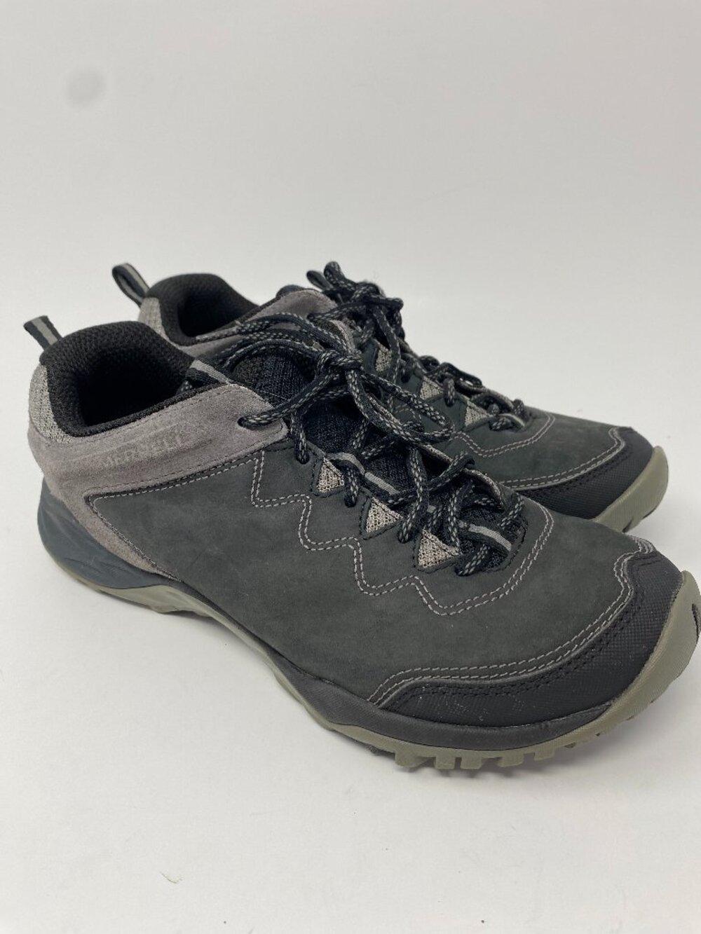 Merrell Siren Traveller Q2 Hiking Shoes Mid Womens 8.5W Slate Black Gray Suede